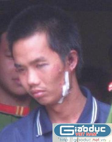 Đặng Trần Hoài tại cơ quan công an Đặng Trần Hoài tại cơ quan công an