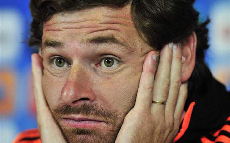 Villas-Boas bức xúc. Villas-Boas bức xúc.