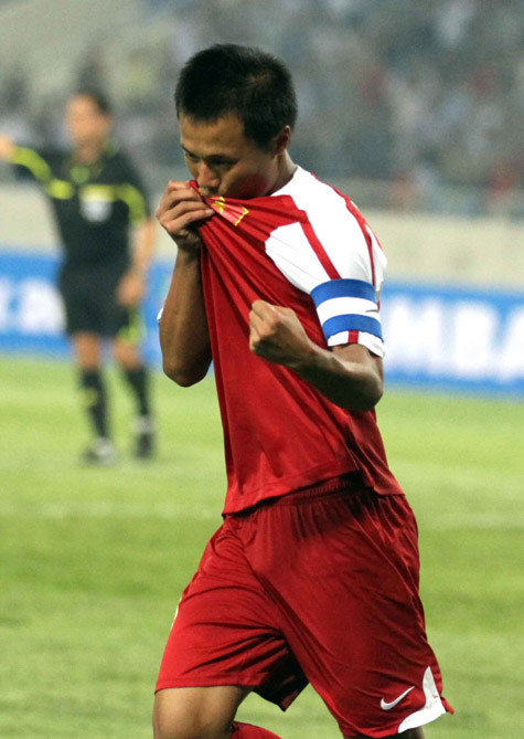 Thành Lương là niềm hy vọng của U.23 VN. Ảnh: Quang Minh