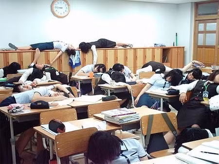 Kết thúc mùa thi chúng tôi như vậy đấy.