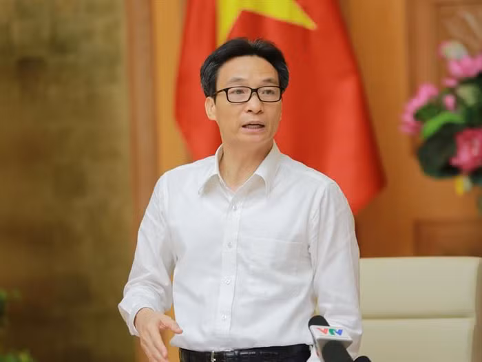 Phó Thủ tướng Vũ Đức Đam phát biểu chỉ đạo tại phiên họp (Ảnh: Bộ Giáo dục và Đào tạo)
