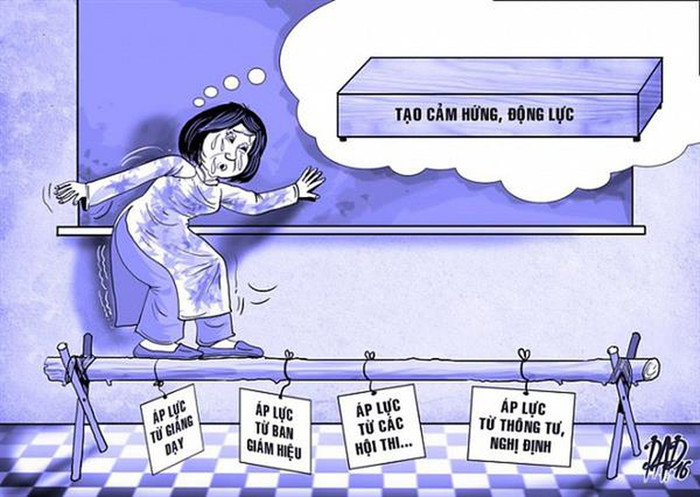 Áp lực của nghề giáo là đương nhiên! ảnh 2 Áp lực của nghề giáo là đương nhiên! ảnh 2
