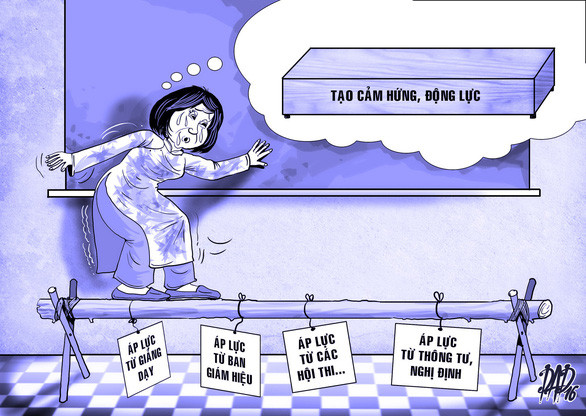 Bộ trưởng Nhạ nhận diện 6 nhóm áp lực với nghề giáo ảnh 3 Bộ trưởng Nhạ nhận diện 6 nhóm áp lực với nghề giáo ảnh 3