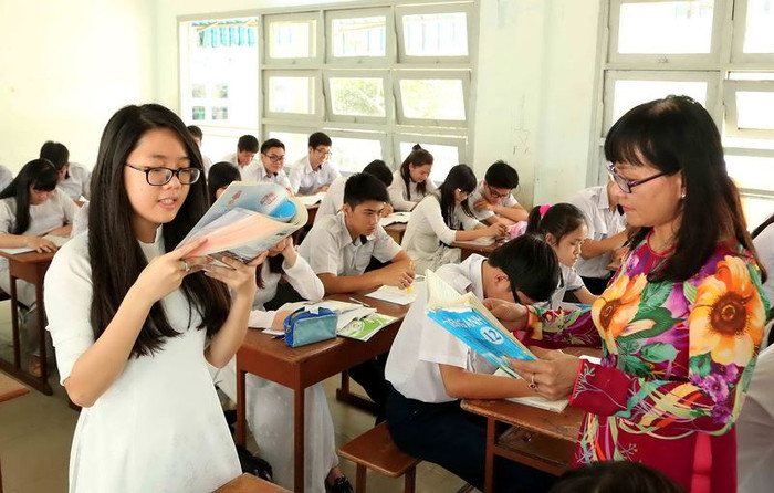 Hôm nay công bố chương trình giáo dục phổ thông mới. ảnh minh họa: Báo Đại Đoàn Kết. Hôm nay công bố chương trình giáo dục phổ thông mới. ảnh minh họa: Báo Đại Đoàn Kết.