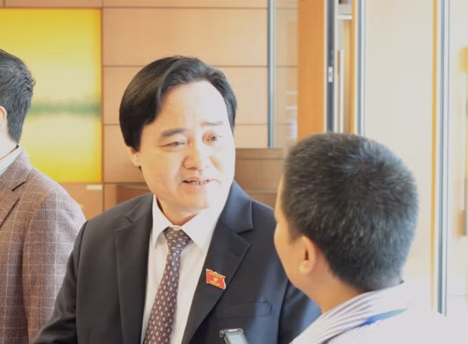 Bộ trưởng Phùng Xuân Nhạ (ảnh Trinh Phúc).