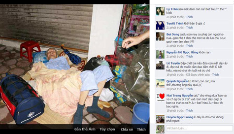 Hàng nghìn bình luận bày tỏ sực bức xúc, phẫn nộ trước hành vi mất nhận tính của những người con cụ ông Ngô Vi Nhân