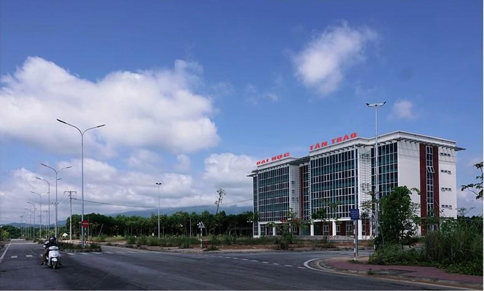 Trường đại học Tân Trào. Ảnh: webside nhà trường Trường đại học Tân Trào. Ảnh: webside nhà trường