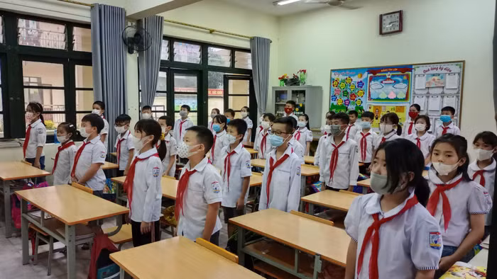 Học sinh tiểu học công lập ở Ninh Bình sẽ không phải đóng học phí kể từ năm học 2022 - 2023 trở đi. Ảnh minh họa: Trung Dũng