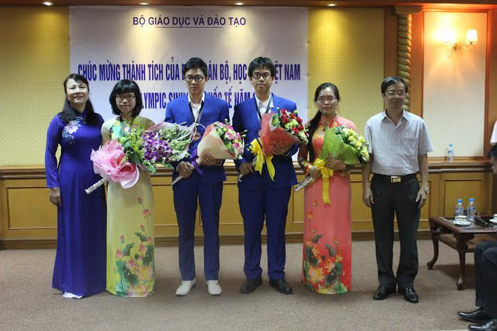 Olympic Sinh học quốc tế 2015: Việt Nam đoạt 3 huy chương ảnh 1 Olympic Sinh học quốc tế 2015: Việt Nam đoạt 3 huy chương ảnh 1