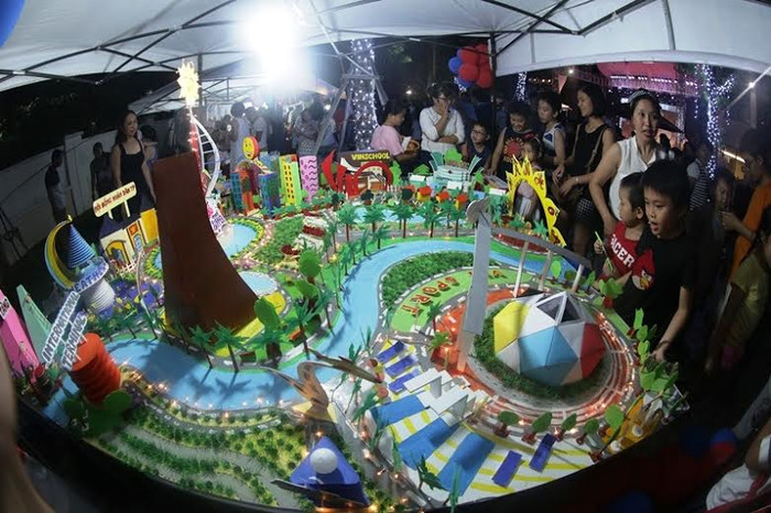 Đêm hội mùa Hè tại thành phố VinCity đã thu hút hơn 5000 lượt người tham gia.