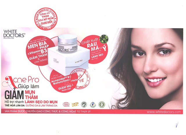 Mỹ phẩm White Doctors được sản xuất từ nguyên liệu thiên nhiên, theo công nghệ được chuyển giao từ Thụy Sỹ. Mỹ phẩm White Doctors được sản xuất từ nguyên liệu thiên nhiên, theo công nghệ được chuyển giao từ Thụy Sỹ.