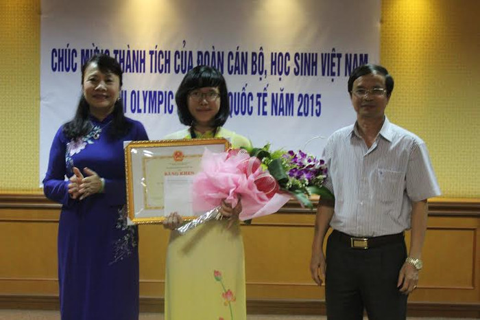 Olympic Sinh học quốc tế 2015: Việt Nam đoạt 3 huy chương ảnh 2 Olympic Sinh học quốc tế 2015: Việt Nam đoạt 3 huy chương ảnh 2
