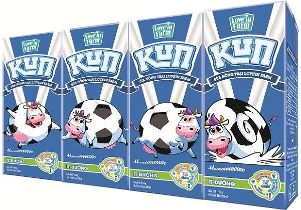Love'in Farm KUN, sữa dành riêng cho trẻ em Việt ảnh 2 Love'in Farm KUN, sữa dành riêng cho trẻ em Việt ảnh 2