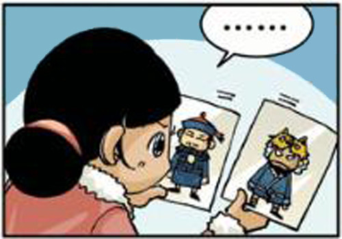 Trong khi đó, một tiểu thư đài các đang nghĩ về hai chàng.