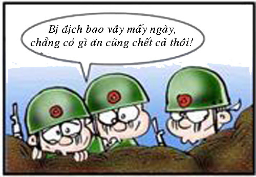 Tập tành như thế, cho nên khi xung trận: