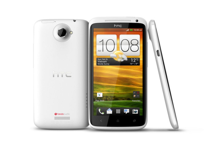 6. HTC One X One X là chiếc điện thoại đầu tiên của nhà sản xuất Đài Loan được trang bị một bộ vi xử lý lõi tứ. Smartphone này đã từng được giới thiệu tại MWC 2012, nó được trang bị một màn hình 4,7 inch 720p với độ phân giải 1280 x 720 pixels, chip xử lý Tegra 3 tốc độ 1,5GHz, RAM 1GB và sử dụng hệ điều hành Android 4.0 Sandwich Ice Cream. Mặc dù chỉ mỏng 8,9 mm nhưng nền tảng đồ họa của One X rất đáng nể với GPU 1GB và 32GB bộ nhớ trong, camera trước và sau có độ phân giải lần lượt là 1,3 và 8 Megapixel. 6. HTC One X One X là chiếc điện thoại đầu tiên của nhà sản xuất Đài Loan được trang bị một bộ vi xử lý lõi tứ. Smartphone này đã từng được giới thiệu tại MWC 2012, nó được trang bị một màn hình 4,7 inch 720p với độ phân giải 1280 x 720 pixels, chip xử lý Tegra 3 tốc độ 1,5GHz, RAM 1GB và sử dụng hệ điều hành Android 4.0 Sandwich Ice Cream. Mặc dù chỉ mỏng 8,9 mm nhưng nền tảng đồ họa của One X rất đáng nể với GPU 1GB và 32GB bộ nhớ trong, camera trước và sau có độ phân giải lần lượt là 1,3 và 8 Megapixel.