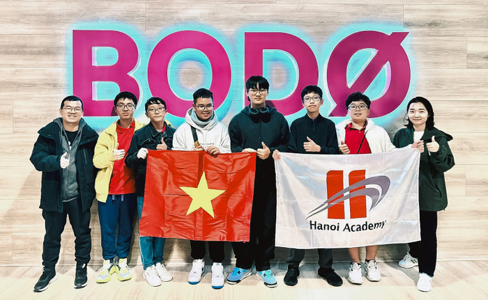 Đội tuyển Robotics Hanoi Academy tham dự chung kết Robotacon First Lego League tại Nauy vào tháng 5/2024. Đội tuyển Robotics Hanoi Academy tham dự chung kết Robotacon First Lego League tại Nauy vào tháng 5/2024.