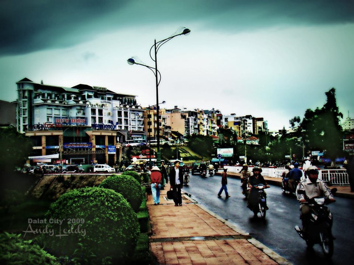 Một Đà Lạt mộng mị, xanh xao như những năm xưa hay mơ màng sương khói, những buổi chiều chiều với dòng xe cộ đi lại trong cái đẹp của thành phố. Một Đà Lạt mộng mị, xanh xao như những năm xưa hay mơ màng sương khói, những buổi chiều chiều với dòng xe cộ đi lại trong cái đẹp của thành phố.