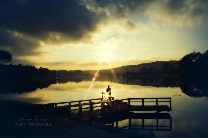 Hồ Xuân Hương đón nắng... Hồ Xuân Hương đón nắng...