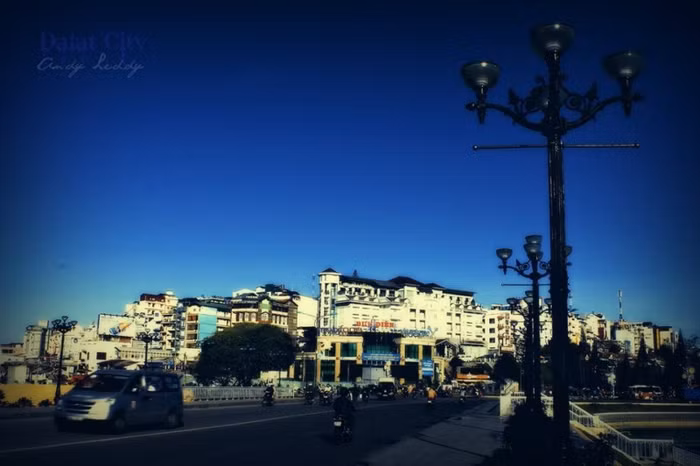 Thành phố bừng sáng...