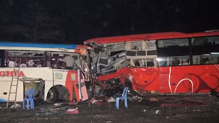 Vụ tai nạn thảm khốc tại tỉnh Khánh Hòa.