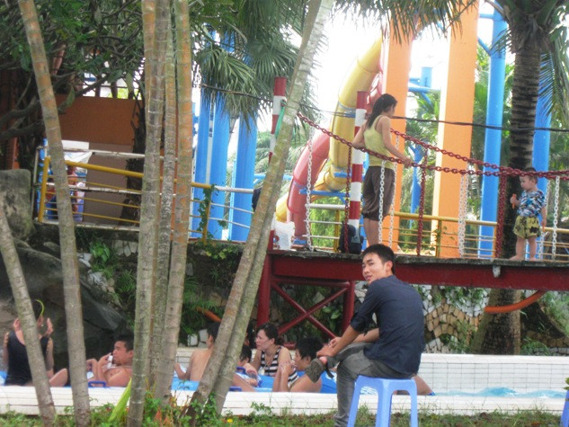 Xả cái nóng bức... Xả cái nóng bức...