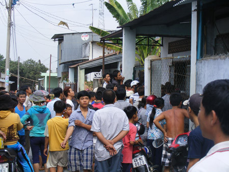 Hiện trường vụ việc. Hiện trường vụ việc.