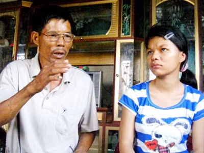 Ông Phùng Tiến Dũng và chị Phùng Thị Kim Dung kể lại sự việc.