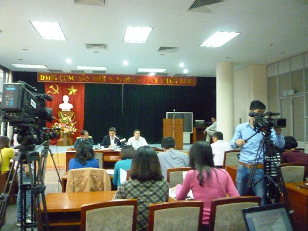 Cuộc họp báo của Cục Hàng không thu hút sự quan tâm của nhiều cơ quan báo chí Cuộc họp báo của Cục Hàng không thu hút sự quan tâm của nhiều cơ quan báo chí