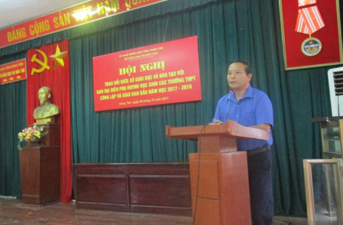 Ông Nguyễn Văn Phê, Giám đốc Sở Giáo dục và Đào tạo tỉnh Hưng Yên. Ảnh hungyen.edu.vn