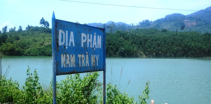 Khu vực Nam Trà My, nơi từng ghi nhận xảy ra nhiều trận động đất có cường độ lớn đang được xây dựng thêm 4 thủy điện mini. Ảnh: HA