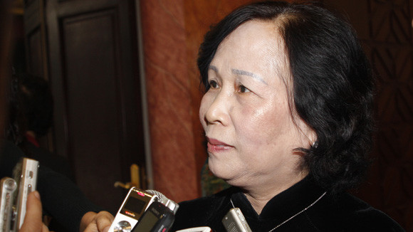 Bộ trưởng Bộ Lao động - Thương binh & Xã hội Phạm Thị Hải Chuyền (Ảnh: congly.com.vn)