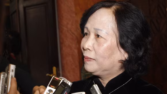 Bộ trưởng Bộ Lao động - Thương binh & Xã hội Phạm Thị Hải Chuyền (Ảnh: congly.com.vn)