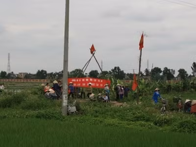 Khu vực xảy ra hỗn chiến.