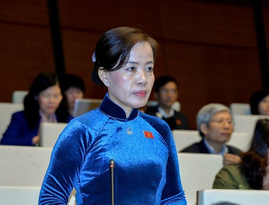 Đại biểu Nguyễn Thị Kim Thúy (ảnh quochoi.vn). Đại biểu Nguyễn Thị Kim Thúy (ảnh quochoi.vn).