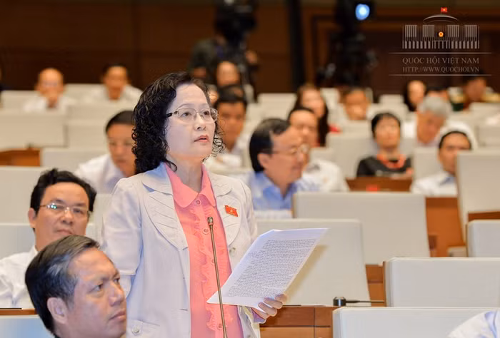 Đại biểu Trần Thị Quốc Khánh (ảnh quochoi.vn). Đại biểu Trần Thị Quốc Khánh (ảnh quochoi.vn).