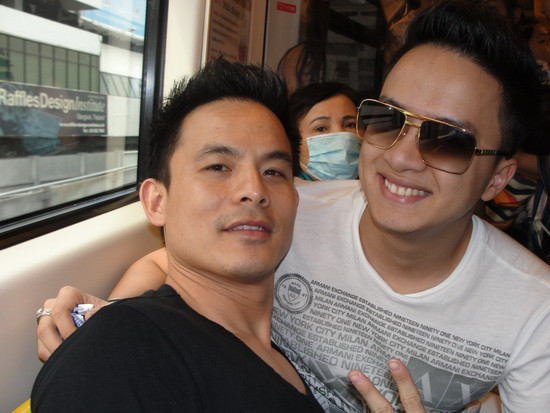 Cao Thái Sơn và hình ảnh chụp cùng Adam Nguyễn.