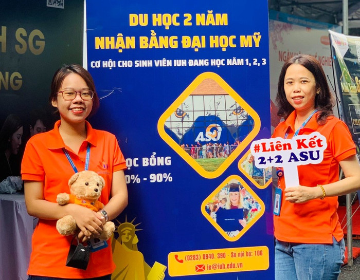 Thu hút tuyển sinh chương trình liên kết quốc tế. Ảnh: Trường Đại học Công nghiệp thành phố Hồ Chí Minh. Thu hút tuyển sinh chương trình liên kết quốc tế. Ảnh: Trường Đại học Công nghiệp thành phố Hồ Chí Minh.