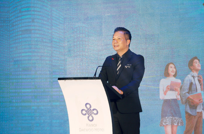 Ông Phạm Thanh Hưng - Phó Chủ tịch Hội đồng quản trị Cen Land, Chủ tịch Hội đồng quản trị Cen Academy phát biểu khai mạc. Ông Phạm Thanh Hưng - Phó Chủ tịch Hội đồng quản trị Cen Land, Chủ tịch Hội đồng quản trị Cen Academy phát biểu khai mạc.