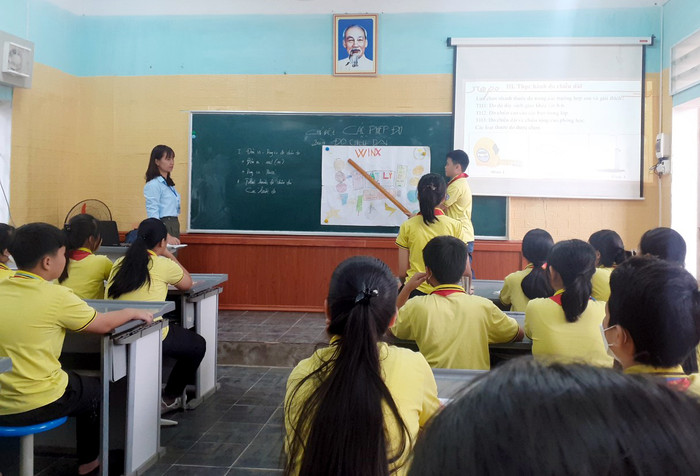 Theo đánh giá của một số giáo viên, sự thay đổi của chương trình giáo dục phổ thông 2018 có tác động tích cực đến học sinh. Ảnh: NVCC.