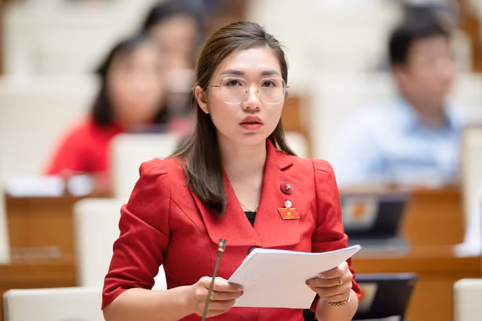 Đại biểu Quốc hội Quàng Thị Nguyệt - Đoàn Đại biểu Quốc hội tỉnh Điện Biên. Ảnh: NVCC.