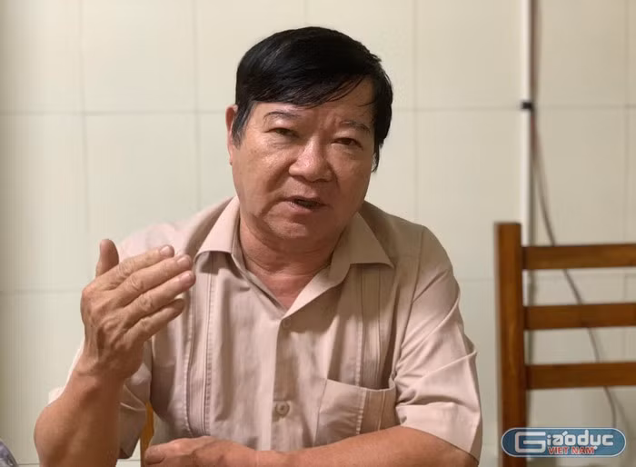 Ông Lê Như Tiến cho rằng, cần xử lý trách nhiệm người đứng đầu, trước hết là người đứng đầu các cơ sở giáo dục đào tạo, sau đó, đến người đứng đầu các Bộ trực tiếp quản lý và Bộ Giáo dục và Đào tạo. Ảnh: Cao Kim Anh.