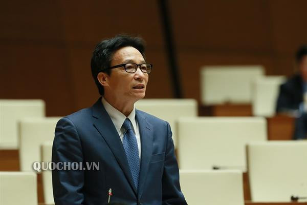 Quốc hội sẽ xem xét miễn nhiệm chức vụ Phó Thủ tướng Chính phủ đối với ông Vũ Đức Đam. Ảnh: quochoi.vn. Quốc hội sẽ xem xét miễn nhiệm chức vụ Phó Thủ tướng Chính phủ đối với ông Vũ Đức Đam. Ảnh: quochoi.vn.