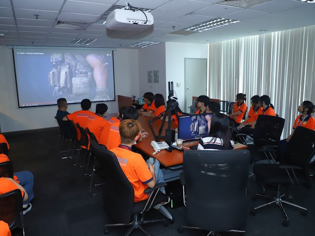 Nghệ thuật số (Digital Art) là một ngành học mới tại Việt Nam. Ảnh: HUTECH cung cấp.