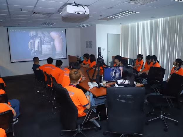 Nghệ thuật số (Digital Art) là một ngành học mới tại Việt Nam. Ảnh: HUTECH cung cấp.