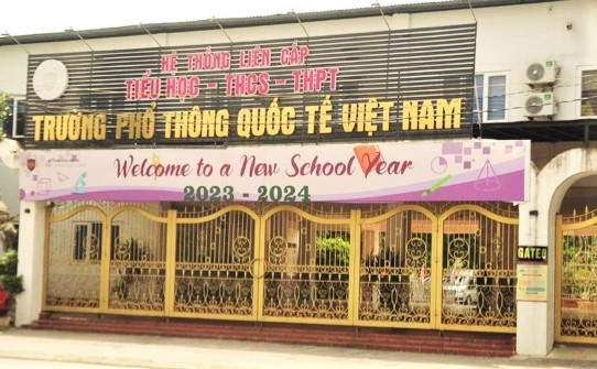 Trường Phổ thông Quốc tế Việt Nam. Ảnh: G.K. Trường Phổ thông Quốc tế Việt Nam. Ảnh: G.K.