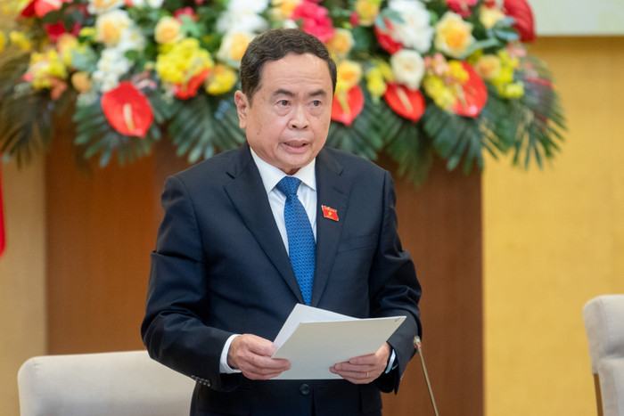 Phó Chủ tịch Thường trực Quốc hội Trần Thanh Mẫn đánh giá chung về kết quả đạt được. Ảnh: quochoi.vn.