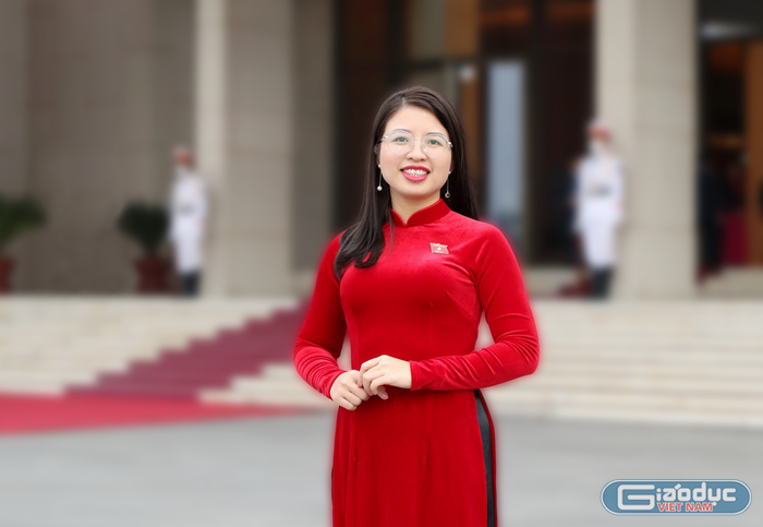 Đại biểu Nguyễn Thị Hà (đoàn Bắc Ninh). Ảnh: NVCC.