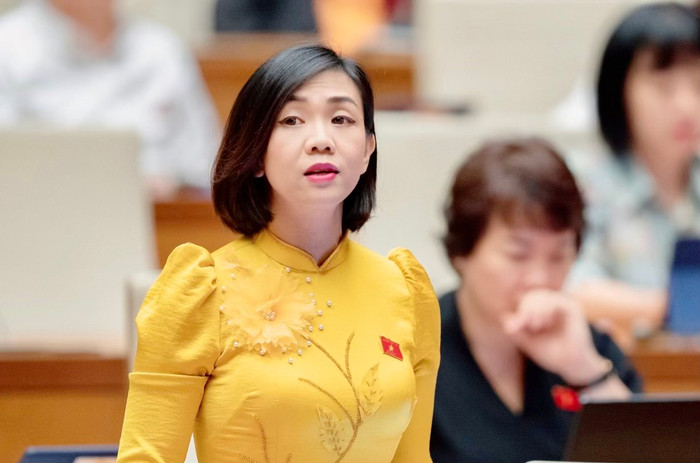 Đại biểu Quốc hội Trịnh Thị Tú Anh - Đoàn Đại biểu Quốc hội tỉnh Lâm Đồng. Ảnh: NVCC.