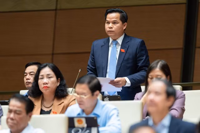 Đại biểu Bế Minh Đức - Phó Trưởng đoàn chuyên trách đoàn Đại biểu Quốc hội tỉnh Cao Bằng. Ảnh: NVCC.